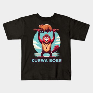 Kurwa Bobr Kids T-Shirt